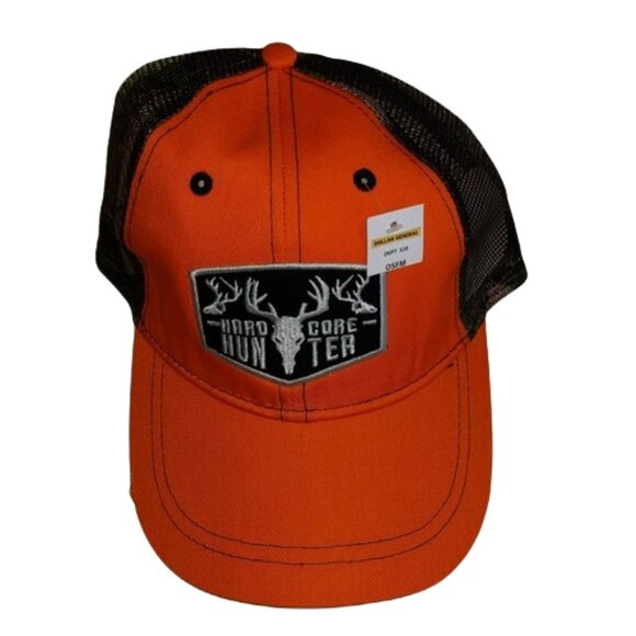 Hard Core Hunter Mesh Hook Loop Adjustable Hat New - Picture 1 of 7